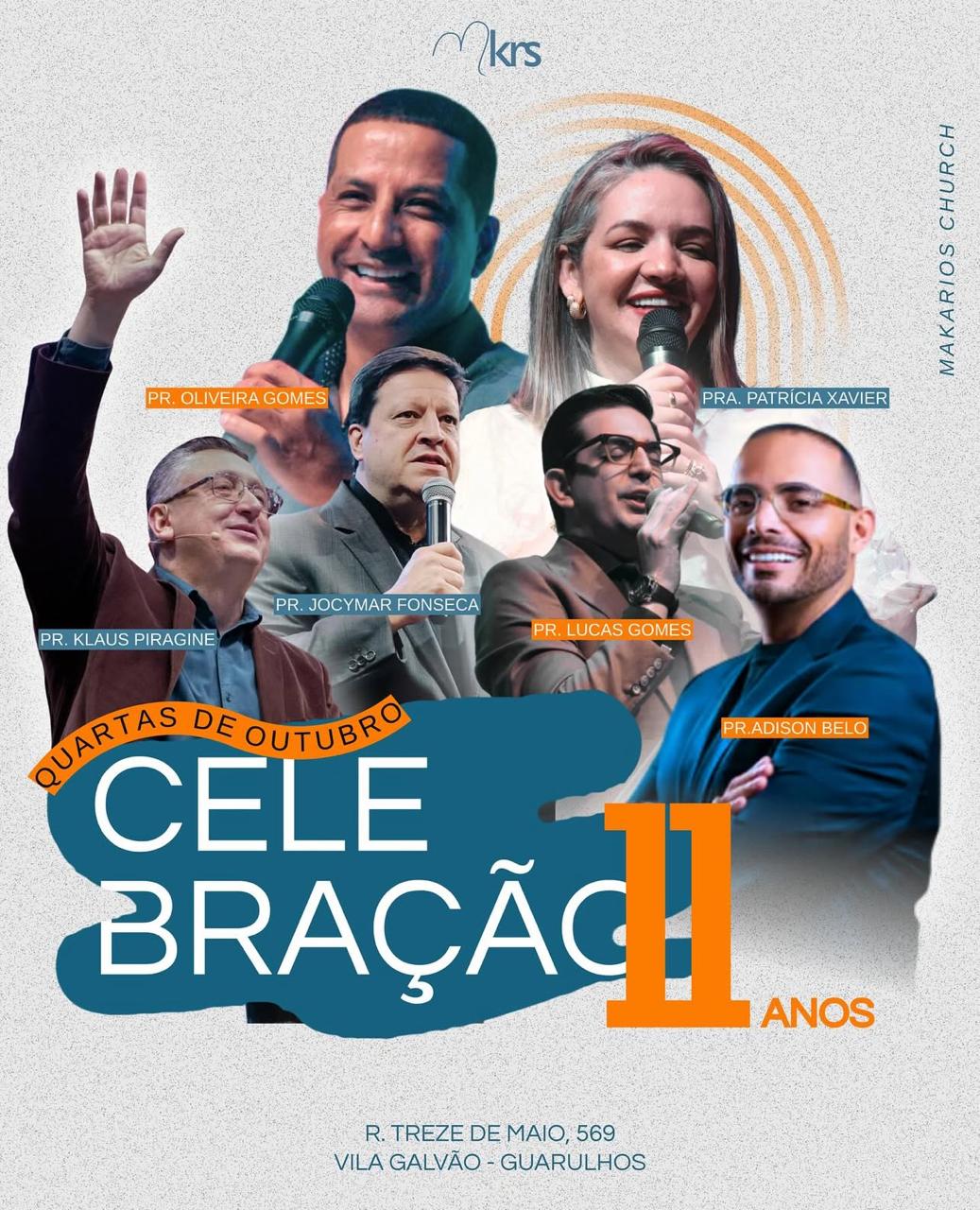 Aniversário 11 anos - Makarios Church